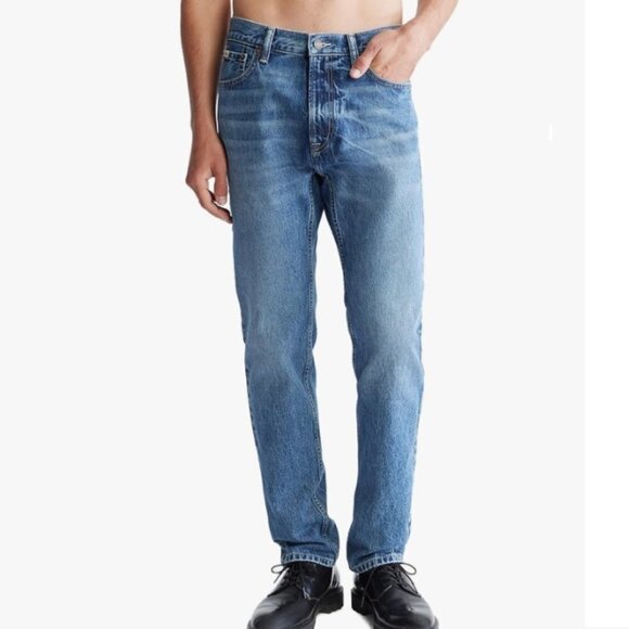 Calvin Klein Men's Straight Fit Jeans  34x32 - Picture 1 of 9
